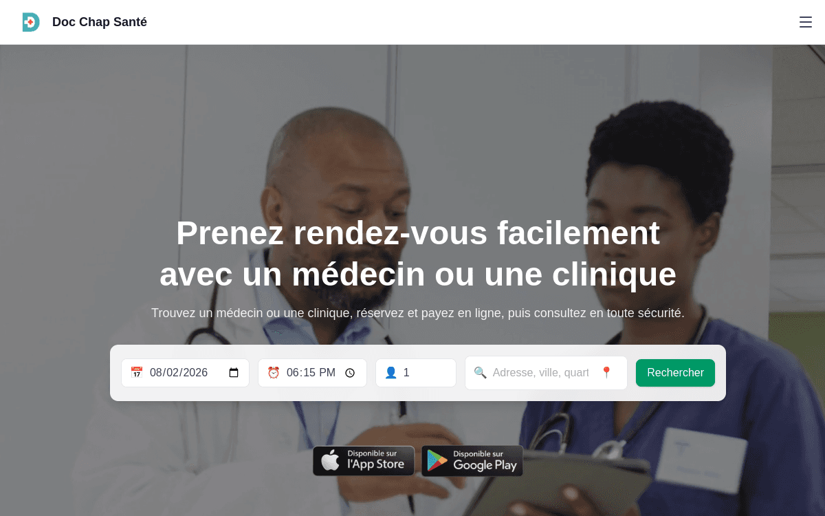 Aperçu du projet Doc-Chap